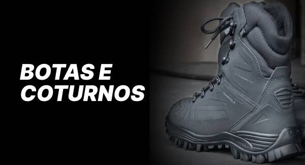 botas e coturnos militares